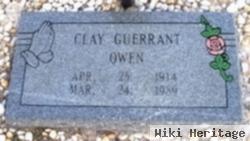 Martha Clayton "clay" Guerrant Owen