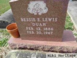 Bessie Evelyn "duah" Lewis