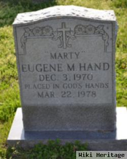 Eugene M "marty" Hand