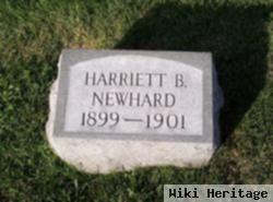 Harriett B Newhard