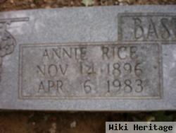 Annie Pauline Rice Baskin