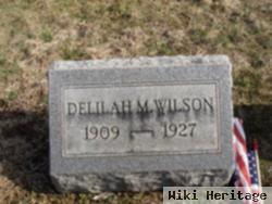 Delilah M. Wilson