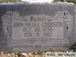 John Nicoll Chidester