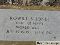 Rowill B Jones