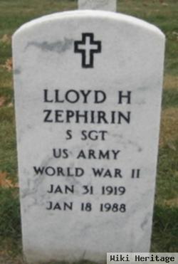 Sgt Lloyd Henry Zephirin