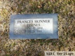 Frances Skinner Haines