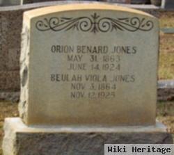 Orion Bernard Jones