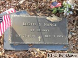 Lloyd Swanson Nance