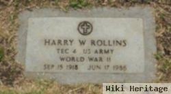 Harry W Rollins