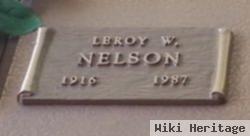 Leroy Walter Nelson