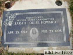 Sarah Louise Howard