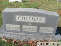 Edward Leonard "ed" Coleman