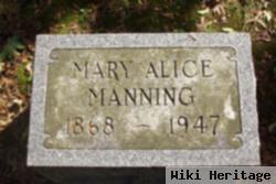 Mary Alice Bloom Manning