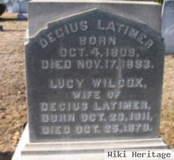 Lucy Wilcox Latimer