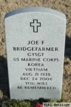 Joe F Bridgefarmer