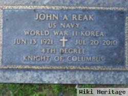 John A Reak