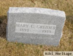 Mary Catherine Wilkins Greider