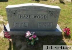 Melvin R Hazelwood