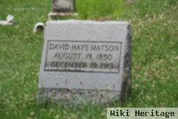 David Hays Matson