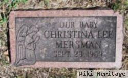 Christina Lee Mersman