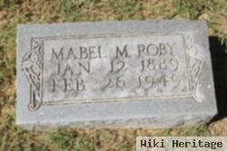 Mabel M Roby