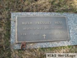 Ruth Emily Pressley Hess