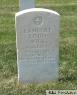 Lambert Louis Will