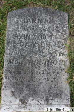 Hannah Dawson