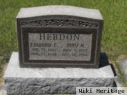 Ellen May Auger Hebdon