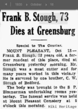 Franklin B "frank" Stough