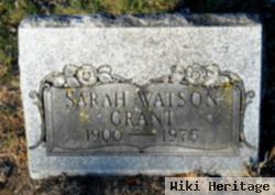 Sarah Watson Grant