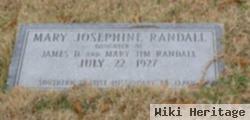 Mary Josephine Randall