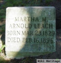 Martha M. Arnold Leach