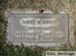 David W Bundy