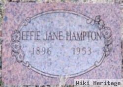 Effie Jane Franklin Hampton