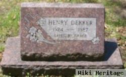 Henry Dekker