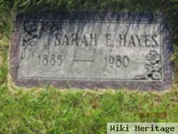 Sarah E Hayes