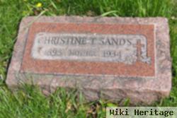 Christine T Sands