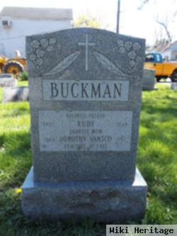 Rudolph "rudy" Buckman