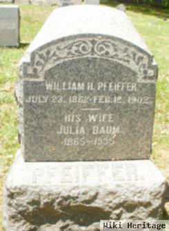 William H Pfeiffer