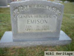 Geneva Henderson Emison