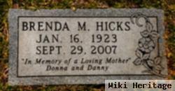 Brenda M Clayton Hicks