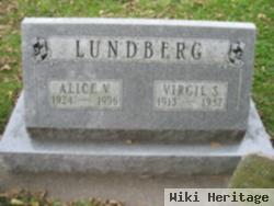 Alice V Elzie Lundberg