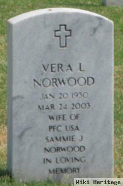 Vera L Norwood