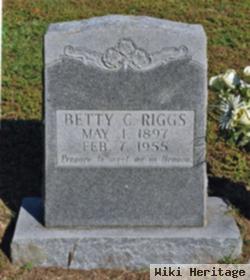 Betty C. Riggs