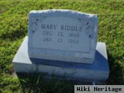 Mary Riddle