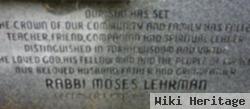 Rabbi Moses Lehrman