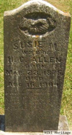 Susie M Jeffries Allen