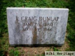 Robert Craig Dunlap, Sr