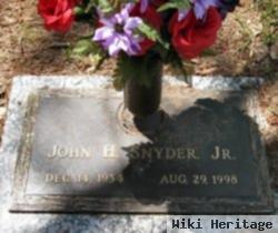 John H Snyder, Jr